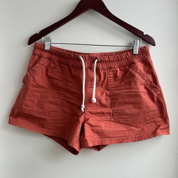 Pact Women's Woven Twill Drawstring Short (size M) - Picture 2 of 9